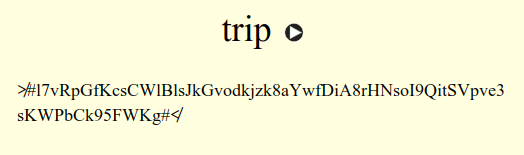 修改一些代码后，预览卡片，发现加密后的文字直接出现在了卡片上